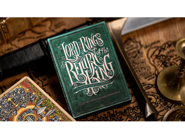 The Lord of the Rings - Return of the King Playing Cards by Kings Wild Project(Green)