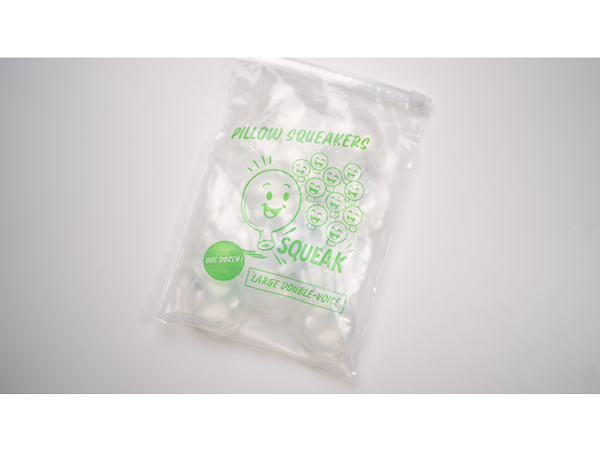 Pillow Squeaker Double Voice (12pk Large) by Murphys Magic
