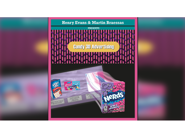3D Candy Advertisement (Gimmicks and Online Instructions) by Henry Evans and Mysteries - Trick