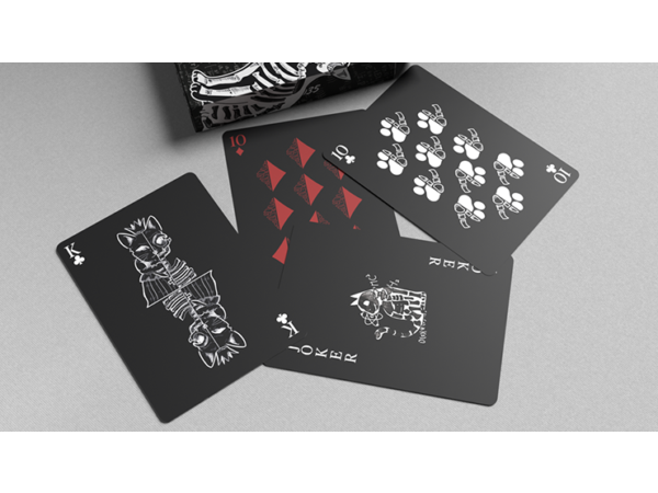Schrodinger's Cat: Dead Black Edition Playing Cards