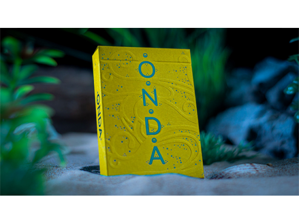 ONDA V2 (Yellow) by Jocu Playing Cards