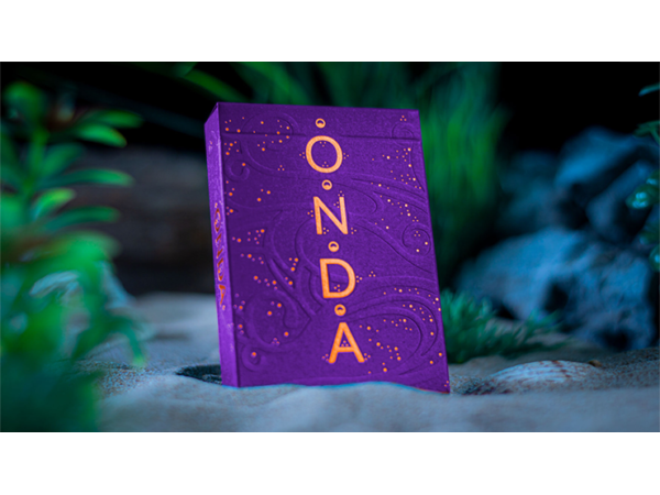 ONDA V2 (Purple) by Jocu Playing Cards