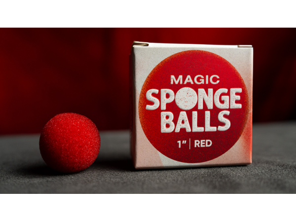 Magic Sponge Balls 4PK RED 1" by Murphy's Magic