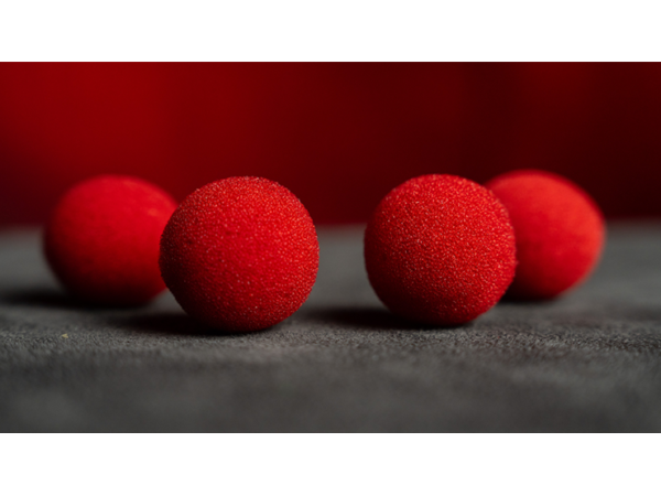 Magic Sponge Balls 4PK RED 1.5" by Murphy's Magic