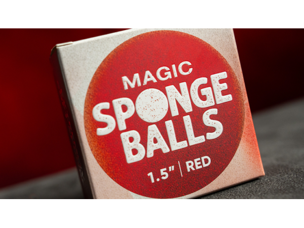Magic Sponge Balls 4PK RED 1.5" by Murphy's Magic