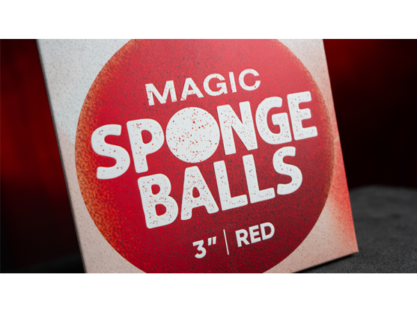 Magic Sponge Balls 4PK RED 3" by Murphy's Magic