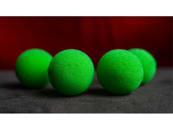 Magic Sponge Balls 4PK GREEN 1.5" by Murphy's Magic