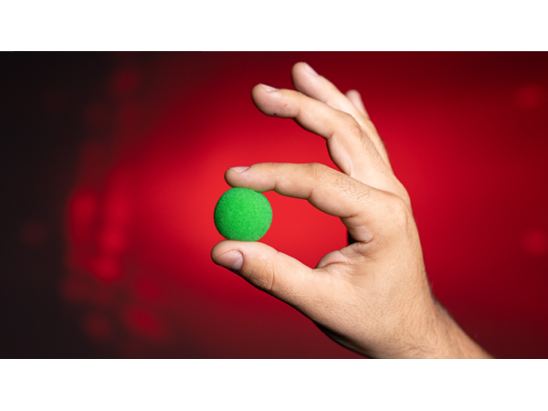 Magic Sponge Balls 4PK GREEN 1" by Murphy's Magic