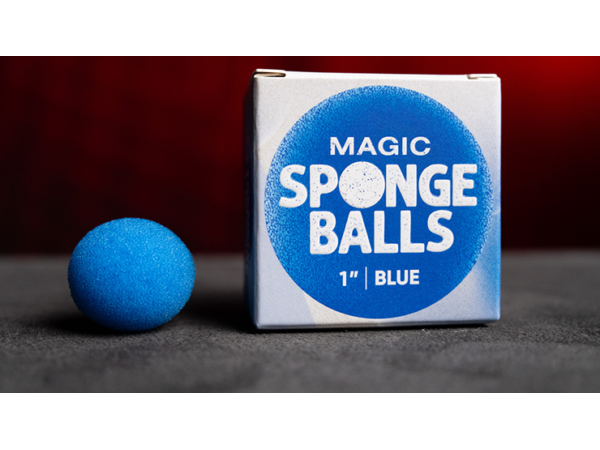 Magic Sponge Balls 4PK BLUE 1" by Murphy's Magic