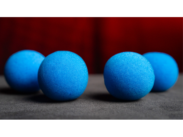 Magic Sponge Balls 4PK BLUE 3" by Murphy's Magic