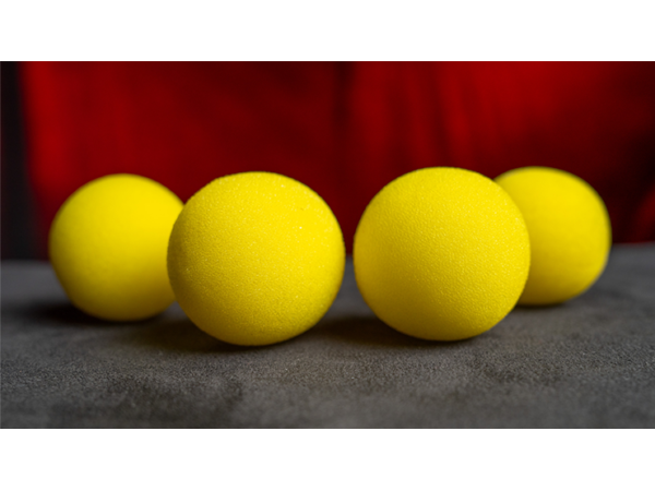 Magic Sponge Balls 4PK YELLOW 1.5" by Murphy's Magic