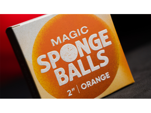 Magic Sponge Balls 4PK ORANGE 2" by Murphy's Magic