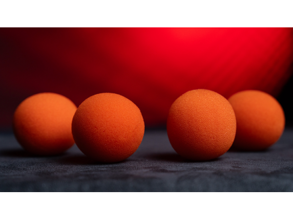 Magic Sponge Balls 4PK ORANGE 3" by Murphy's Magic