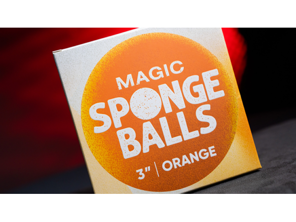 Magic Sponge Balls 4PK ORANGE 3" by Murphy's Magic