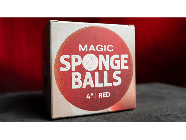 Magic Sponge Balls 1PK red 4" by Murphy's Magic