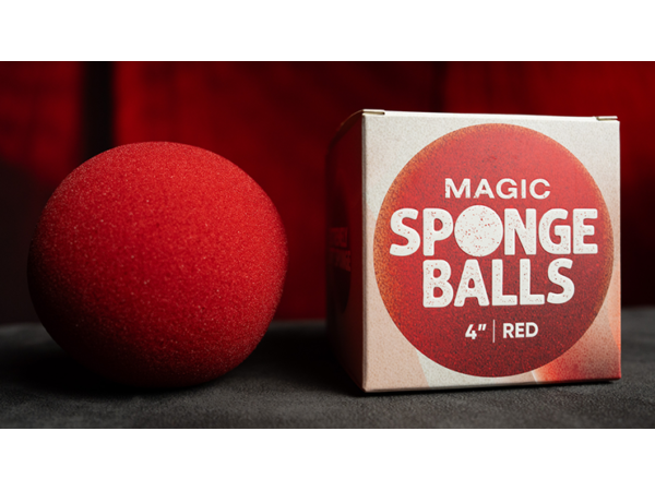 Magic Sponge Balls 1PK red 4" by Murphy's Magic