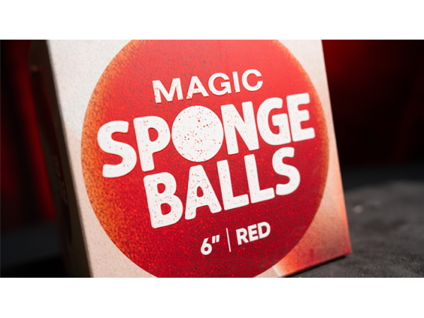 Magic Sponge Balls 1PK RED 6" by Murphy's Magic