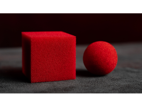 Magic Sponge Ball to Square RED by Murphy's Magic