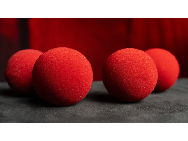Magic Sponge Balls 50PK RED 2" by Murphy's Magic