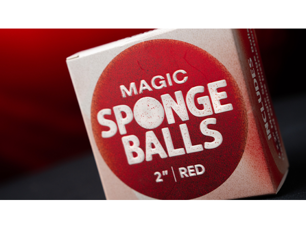 Magic Sponge Balls 50PK RED 2" by Murphy's Magic