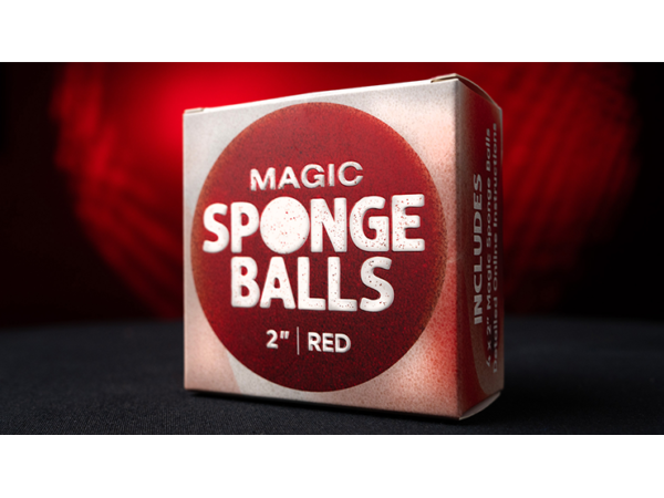 Magic Sponge Balls 50PK RED 2" by Murphy's Magic