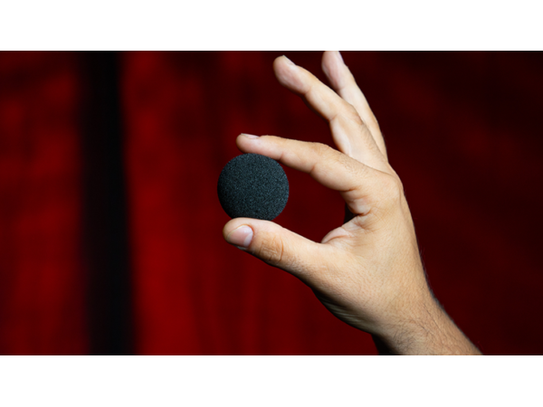 Magic Sponge Balls 50PK BLACK 1.5" by Murphy's Magic