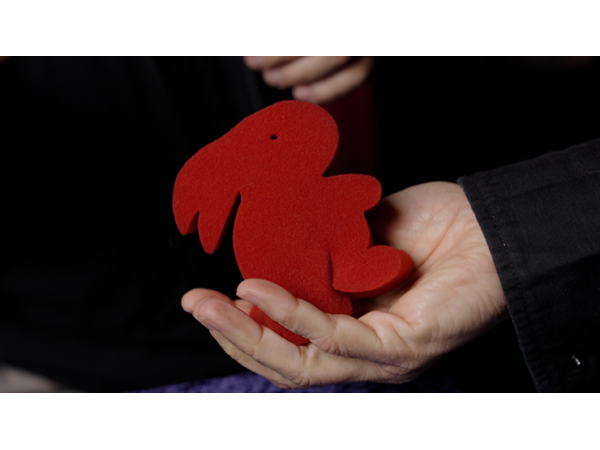 Magic Sponge Bunny Rabbit Set JUMBO RED by Murphy's Magic