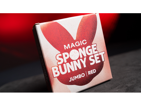 Magic Sponge Bunny Rabbit Set JUMBO RED by Murphy's Magic