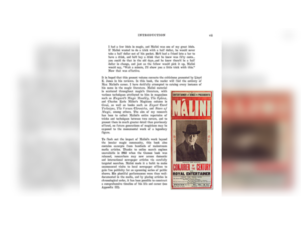 Max Malini by Steve Cohen - Book