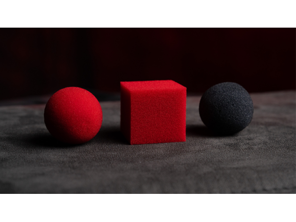 Magic Color Changing Sponge Balls to Square by Murphy's Magic