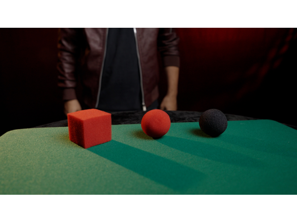 Magic Color Changing Sponge Balls to Square by Murphy's Magic