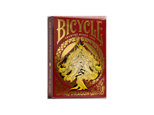Bicycle Dragon Red Playing Cards by US Playing Card Co