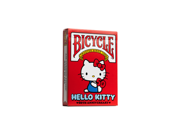 Bicycle Hello Kitty 50th Anniversary Playing Cards by US Playing Card Co