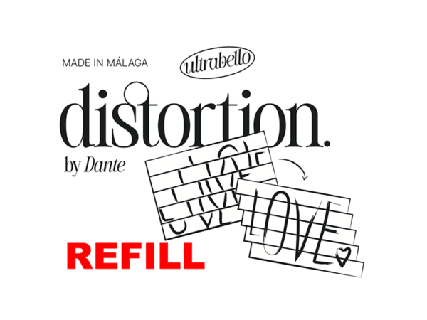 Distortion (Refill, 25 pieces) by Dante and Ultrabello