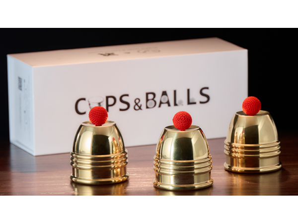 Cups and Balls Set SMALL (Copper) by Bluether Magic and Raphael