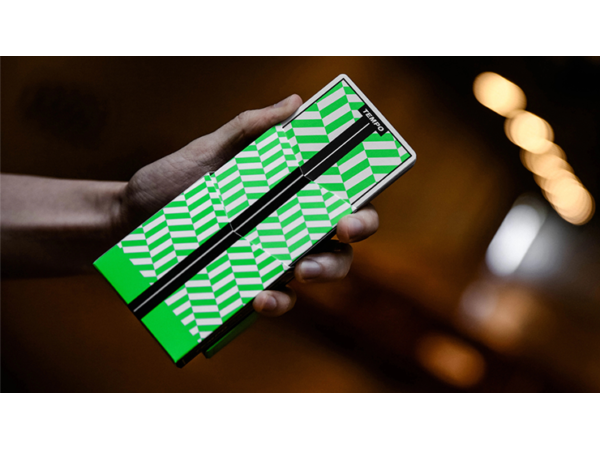 Tempo Green Playing Cards