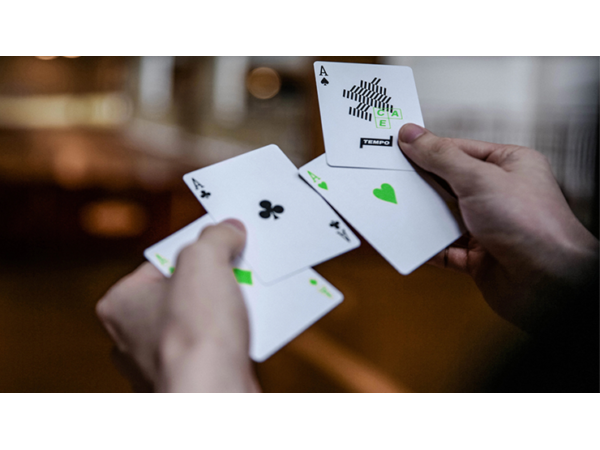 Tempo Green Playing Cards