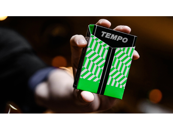 Tempo Green Playing Cards