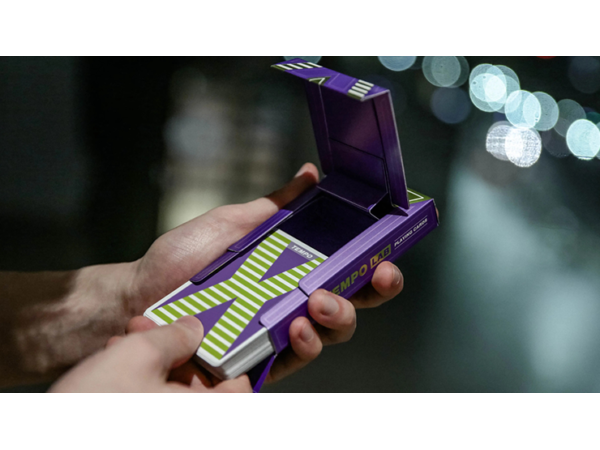 Tempo-Lab Purple Playing Cards