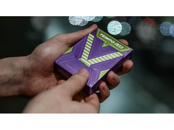 Tempo-Lab Purple Playing Cards