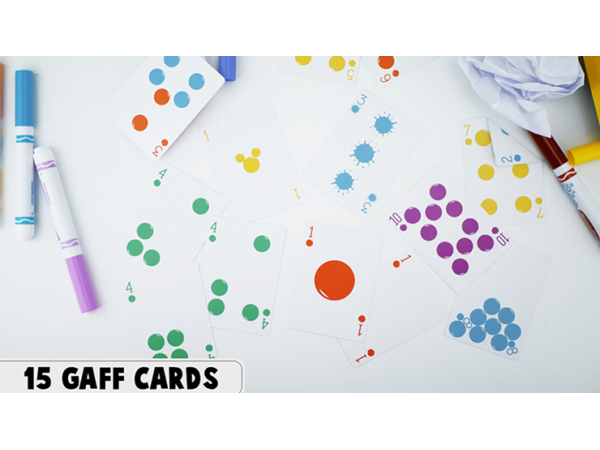Bicycle Colors by Jordan Victoria (Red deck + 11 routines)