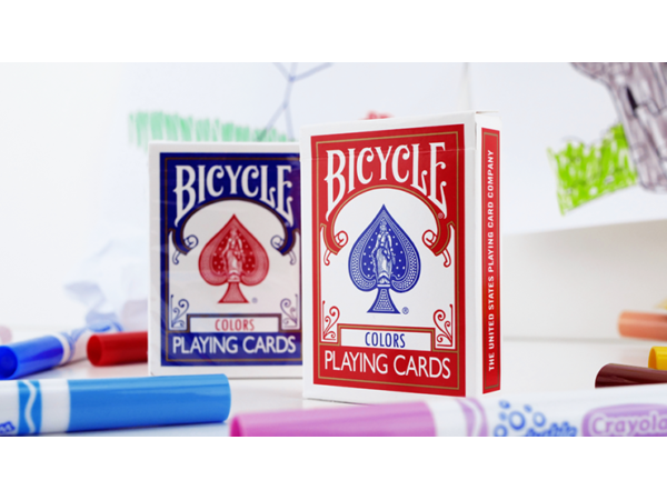 Bicycle Colors by Jordan Victoria (Red deck + 11 routines)