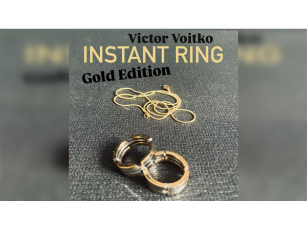 Instant Ring (silver/gold, Size 10) by Viktor Voitko