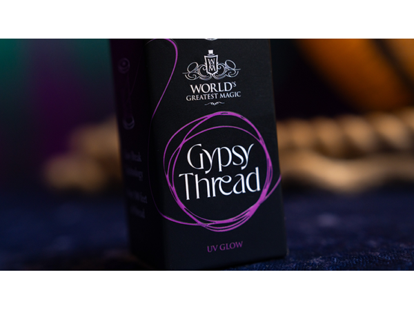 WGM UV GLOW GYPSY THREAD PINK REFILL SPOOL by Murphy's Magic  - Trick