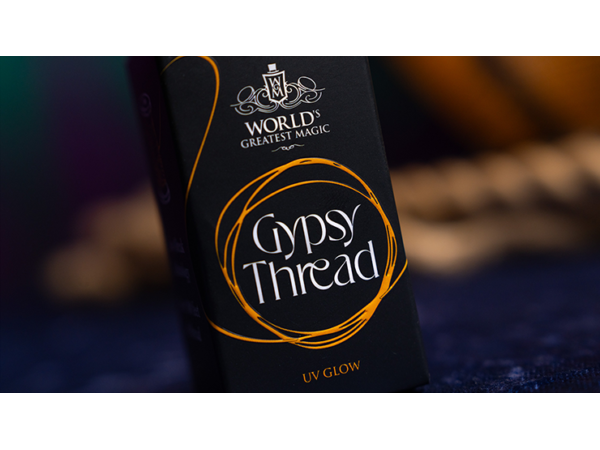 WGM UV GLOW GYPSY THREAD ORANGE REFILL SPOOL by Murphy's Magic  - Trick