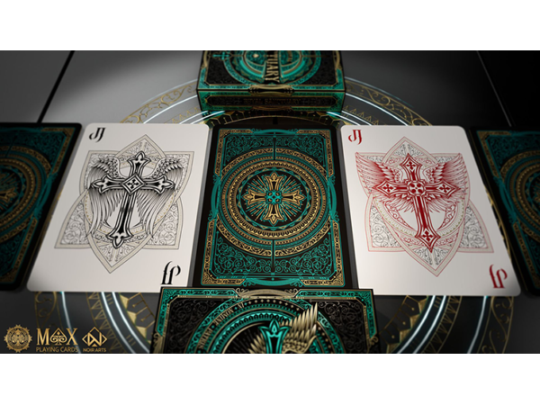 Royal Sanctuary Noble (foil) Emerald Kings Playing Cards