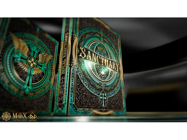 Royal Sanctuary Noble (foil) Emerald Kings Playing Cards
