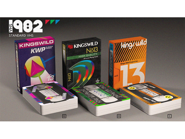 1982 VHS-Kenneth Playing Cards by Kings Wild Project