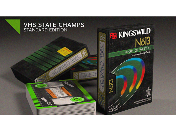 1982 VHS-State Champs Playing Cards by Kings Wild Project