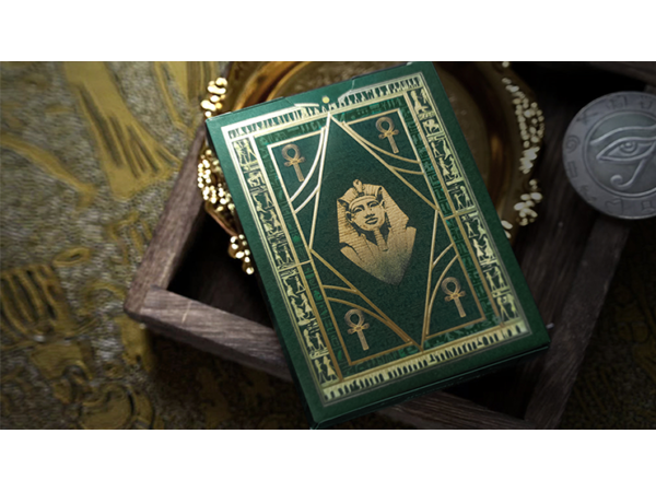 Egypt Mythology Black Edition (Green, Nile) Playing Cards